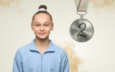 Яна Заикина завоевала серебряную медаль в многоборье на первенстве России