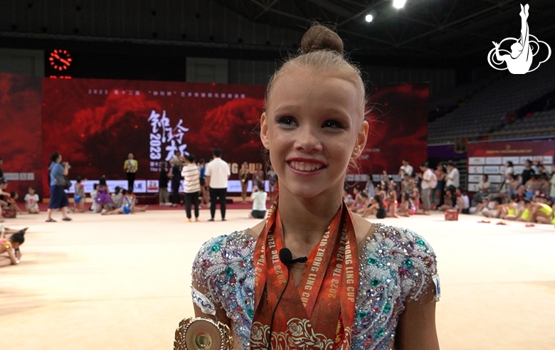 "Perform for pleasure and show beautiful gymnastics." Kristina Voitenko about Alina Kabaeva's words of encouragement before the tournament in Beijing