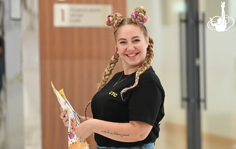 Event organizer during the Open Doors Day