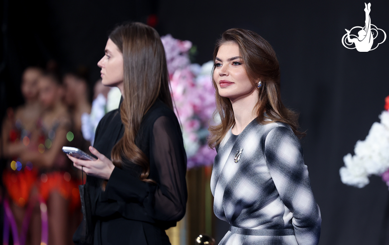 February 28, 2026. Olympic champion Alina Kabaeva at the Russian Championship in Moscow