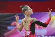 Gymnast  during an exercise without an object