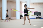 Gymnast Aryaa Nitesh Kadam during training