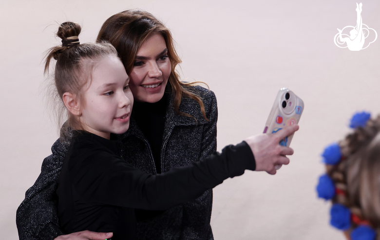 March 4, 2026. Olympic champion Alina Kabaeva at the Russian Championship in Moscow