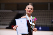 Каролина Пахтусова после церемонии награждения