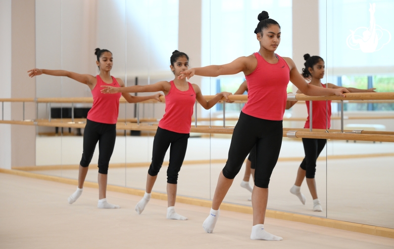 "I want to become the best version of myself and unlock my potential." Gymnasts from India share their impressions of training camp at the Academy