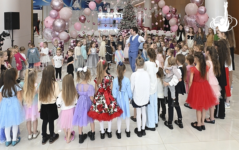 Academy holiday participants during an interactive activity