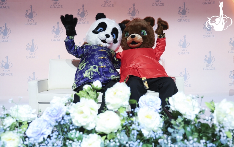 International Sky Grace-2023 tournament mascots