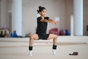 Gymnast Avani Nitesh Kadam during training at the Academy