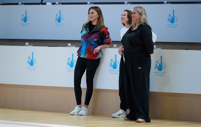 September 29, 2026. Olympic champion Alina Kabaeva and the Academy coaches during a training session