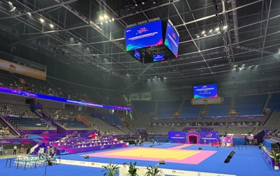 The first day of the Rhythmic World Challenge Cup has kicked off in Beijing