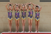 Recipients of the 1st athletic category among gymnasts born in 2011-2013, of the All-Russian Formula of Victory competition, - Lokomotiv team, Krasnodar Region