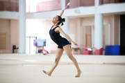 Gymnast Aryaa Nitesh Kadam during training