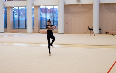 Делимся тактикой, которую олимпийская чемпионка Алина Кабаева подсказала Арине Ковшовой во время тренировки в Академии