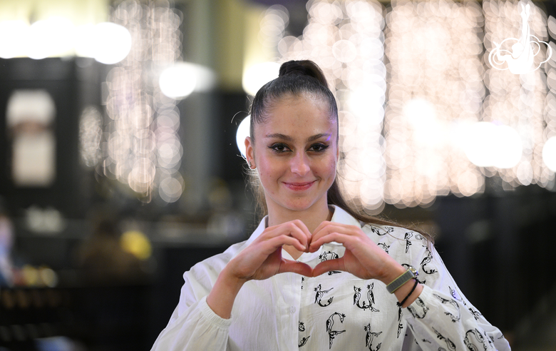 Silva Sargsyan during the banquet