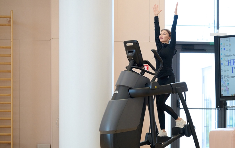 May 24, 2026. Olympic champion Alina Kabaeva during training at the Academy