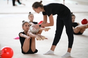 Master class of Dina and Arina Averina in the Academy