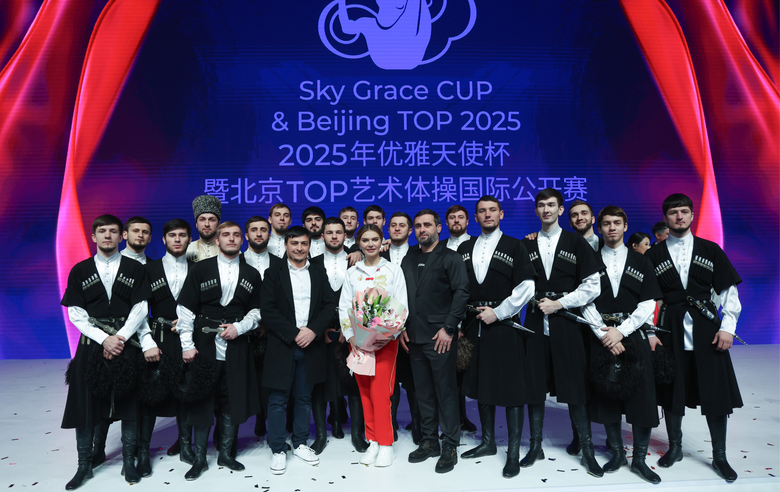 November 16, 2025. Olympic champion Alina Kabaeva with the The Vainakh State Academic Dance Ensemble