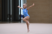 Young gymnast at the mAlinka tournament