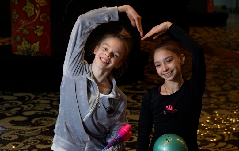 Blitz with Arina Paimetova and Taisiya Vyachina at the 1st stage of the international Cup of the Strongest tournament