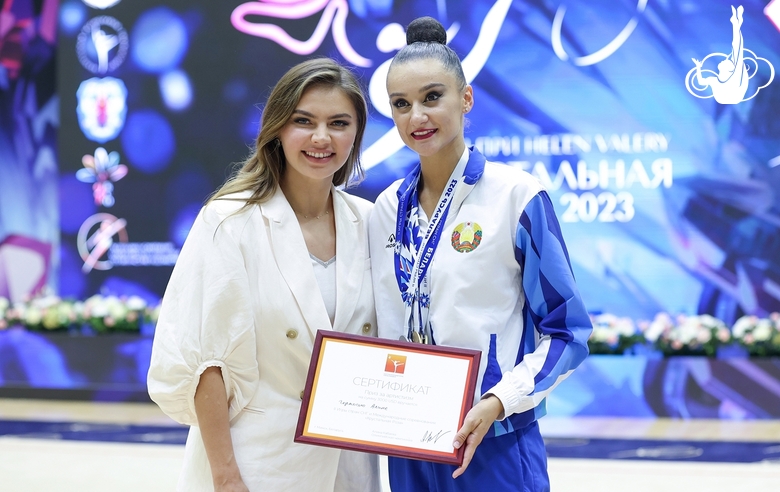 Алина Кабаева посетила международный турнир «Хрустальная роза» и II Игры стран СНГ