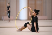 Gymnast Aryaa Nitesh Kadam during training at the Academy