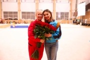 October 6, 2026. Olympic champion Alina Kabaeva with Honored Coach of Russia Veronika Shatkova
