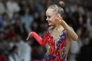 Gymnast  during the performance