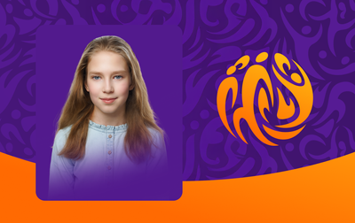 Eva Chevtaeva from Moscow shares her best wishes for the participants of the III CIS Games