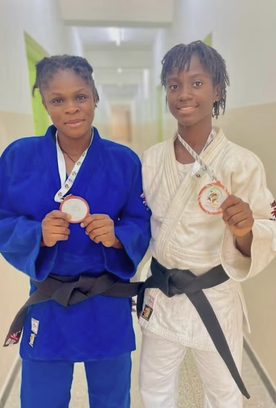The judokas from the Republic of Congo won medals at the 1st African School Games 2025