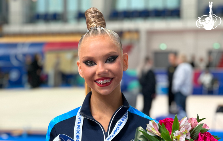 Eva Kononova won the silver medal of the Cup of Russia