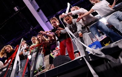 An autograph from Olympic champion Alina Kabaeva is a special joy!