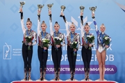 Групповички Академии во время церемонии награждения