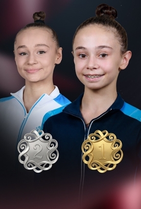 Алеся Найфонова — чемпионка Aura Cup в многоборье среди юниорок, Яна Заикина — серебряный призер