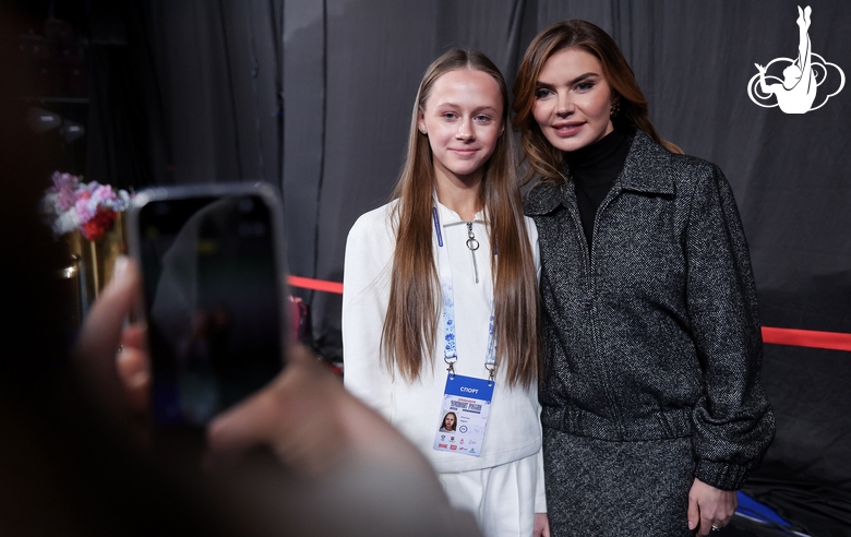 March 4, 2026. Olympic champion Alina Kabaeva at the Russian Championship in Moscow