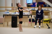 October 2, 2026. Olympic champion Alina Kabaeva and Diana Sobyanina during a training session at the Academy