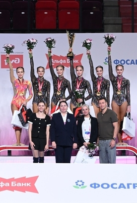 Seniors Group All-Around results at the Cup of the Strongest final