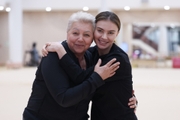 Олимпийская чемпионка Алина Кабаева и заслуженный тренер России Инна Быстрова