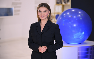 Congratulations on a successful performance at the AEON Cup Club Championship from Olympic champion Alina Kabaeva