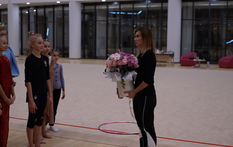 A gift for the Olympic champion