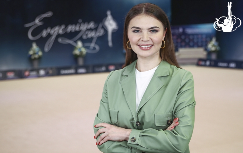 Alina Kabaeva at the EVGENIYA CUP