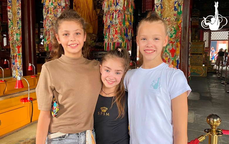 Academy gymnasts got acquainted with Chinese culture before the Zhong Ling Cup competition in Beijing