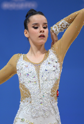 «Я рада находиться здесь и благодарна за этот шанс». Изабелла Рохас — об участии в «ГРАН-ПРИ. Кубке чемпионок имени Алины Кабаевой»