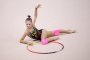 Ксения Савинова во время контрольной тренировки перед чемпионатом Европы
