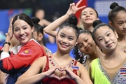 Gymnasts before the BRICS Games