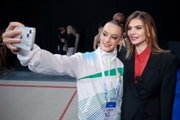 February 28, 2026. Olympic champion Alina Kabaeva at the Russian Championship in Moscow