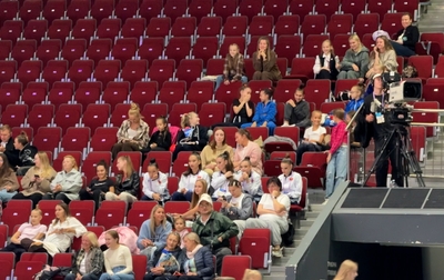 Fans at the third stage of the Cup of the Strongest gave Alina Kabaeva a warm welcome