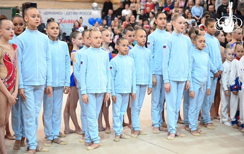 Academy students during opening ceremony