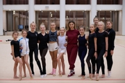 The Academy gymnasts and Olympic champion Alina Kabaeva