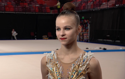 Darya Verenich from Belarus told about the history of her exercise with clubs
