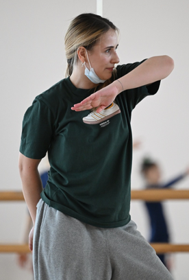 В Академии прошел танцевальный мастер-класс от хореографа TODES